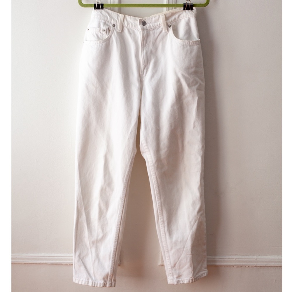 Levi's Women's High Rise Jeans - White